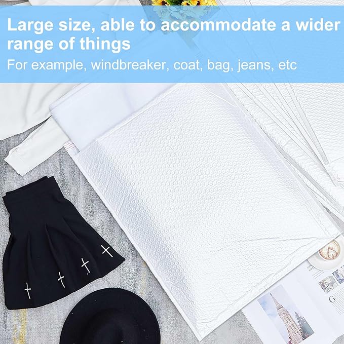 Ireer 5 Pack Extra Large Bubble Mailers 28 x 35.5" Poly Padded Envelopes - Image 6