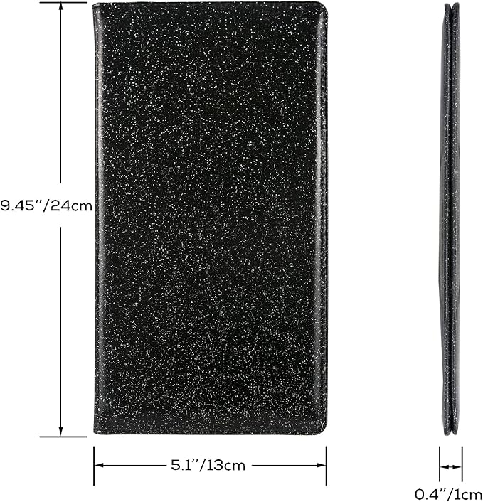 Car Registration and Insurance Holder, Leather Magnetic Shut Vehicle Glove Box - Image 5