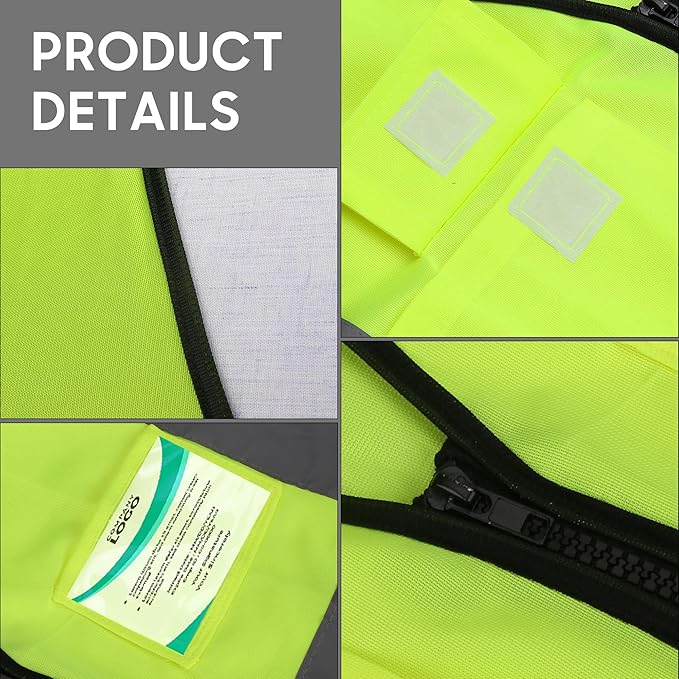 Reflective Safety Vest for Men Women - Image 4