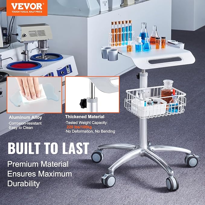 VEVOR Medical Cart, Salon Cart - Image 2