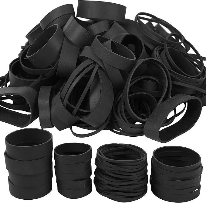 Rubber Bands Assorted Sizes Black Elastic Bands Tactical rubber band - Image 5