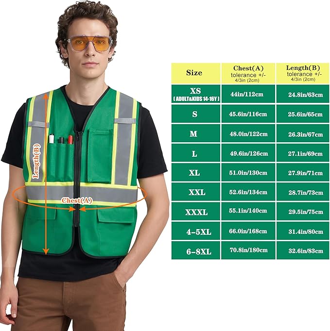 A-KSAFETY Custom High Visibility Reflective Safety Vest - Image 5
