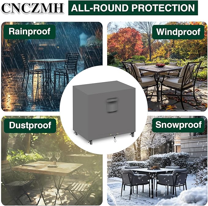 Heavy Duty Patio Furniture Covers Waterproof, 600D Outdoor Furniture Cover - Image 6