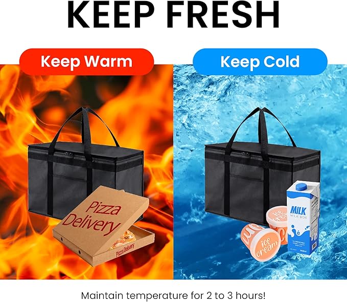 NZ home XXL Insulated Cooler Bag and Food Warmer - Image 4