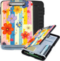 Clipboard with Storage Box & Pen Holder, Heavy Duty Clip Boards 8.5x11 by Unknown