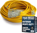 75 ft Outdoor Extension Cord Waterproof by WattsWire