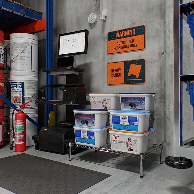 21" Deep x 36" Wide x 8" Height Wire Shelving Kit | 1-Tier | NSF Commercial - Image 8