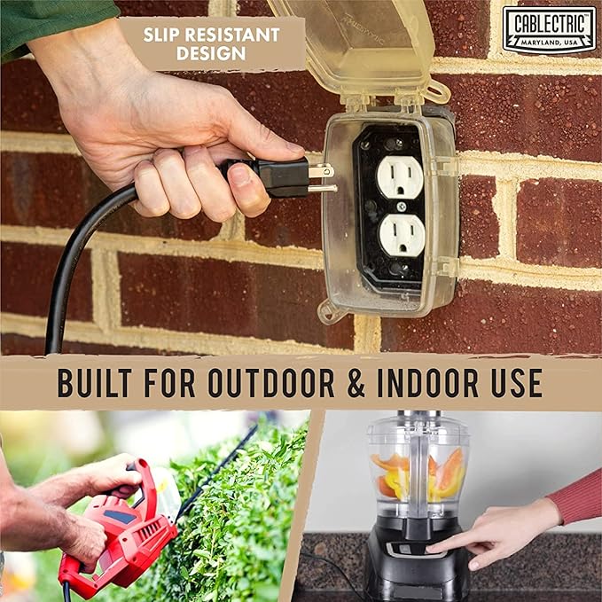 50 Ft Black Oil Resistant Extension Cord - Image 4