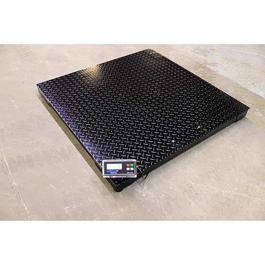 Liberty Scales Heavy Duty Industrial 48" x 48" Floor Scale - Image 4
