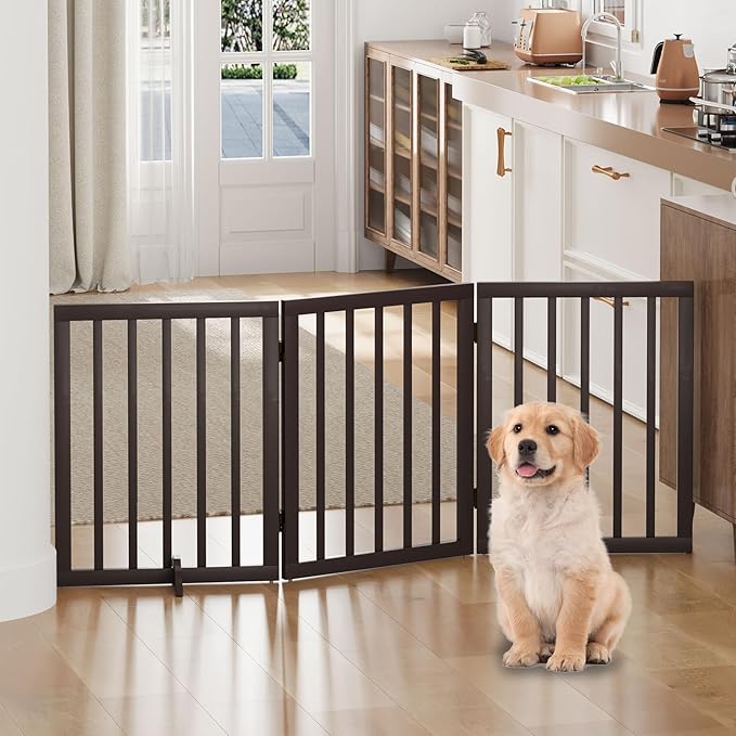 Freestanding Foldable Dog Gate - Image 5