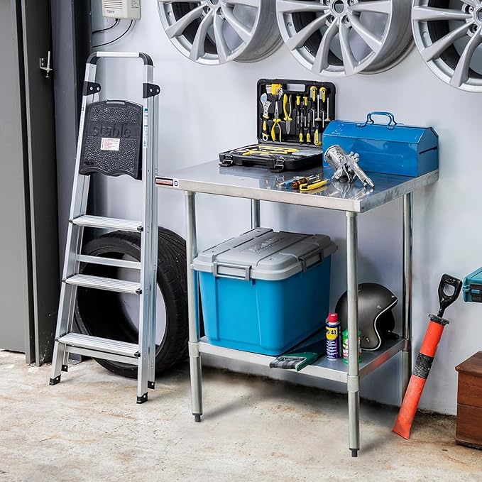 DuraSteel 24x36 Stainless Steel Work Table - Image 2