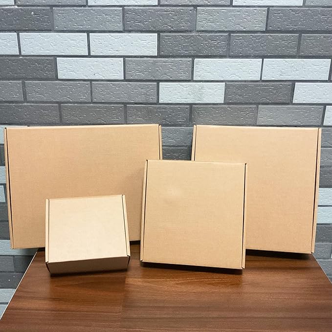 6x5x3 inch Shipping Boxes，Bulk 28 Pack，Brown Corrugated Mailers Cardboard - Image 7