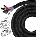 25FT Split Cable Management Sleeve Wire Loom Tubing Cord Protector by uuvzvcek