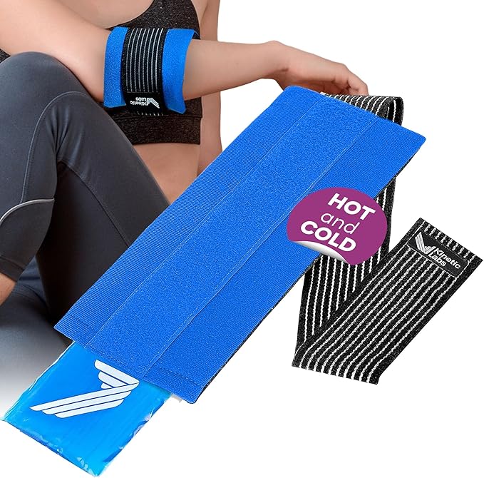 Ice Pack Wrap with Elastic Strap by Kinetic Labs by KineticLabs