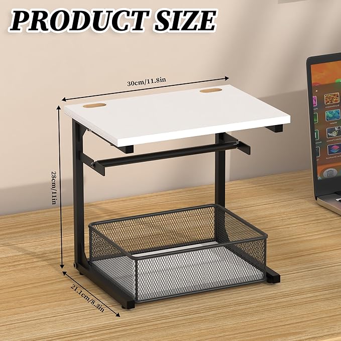 Label Holder for Rolls and Fan-Fold Labels, Sticker Roll Holder, Printer - Image 6