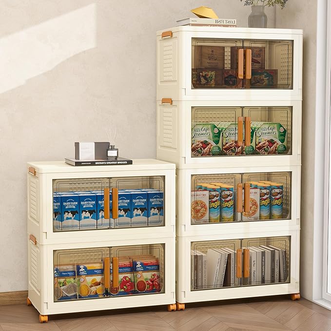 Plastic Stackable Storage Bins - Image 7
