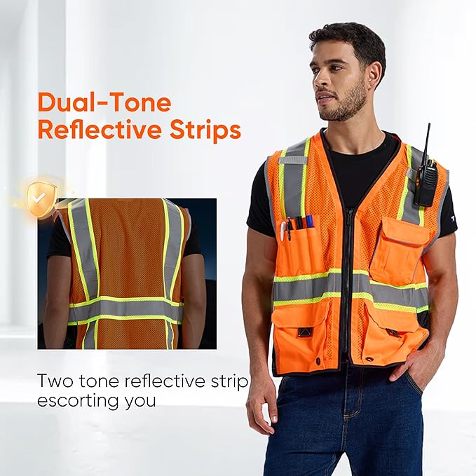 SRsafety High Visibility Vest, Security Vest - Image 2
