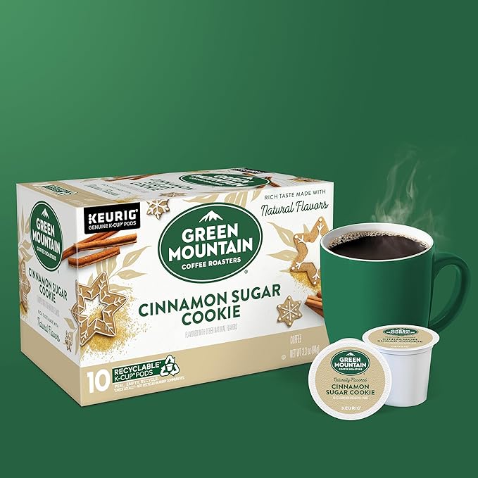 Green Mountain Coffee Roasters Cinnamon Sugar Cookie Coffee by GreenMountainCoffeeRoasters