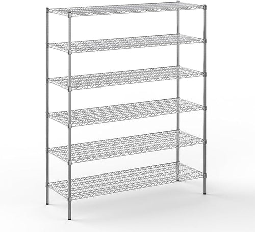 21" Deep x 60" Wide x 74" Height Wire Shelving Kit | 6-Tier | NSF Commercial by Regal+Altair