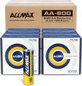 Allmax AA Maximum Power Alkaline Double A Batteries – Ultra Long-Lasting by AllmaxBatteryInc
