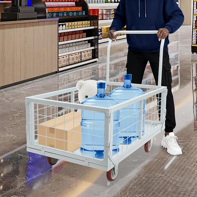 4-in-1 Platform Truck Cart, Foldable Hand Truck - Image 5