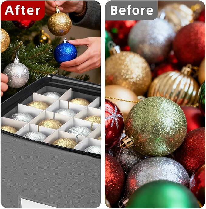 inin Christmas Ornament Storage Box - Image 5