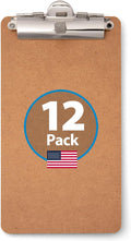 Officemate 5" x 9" Clipboard for Receipts, Low Profile Metal Clip & Pen Holder by Officemate