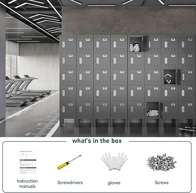 Metal Lockers - 66" Height Steel Lockers - Image 7