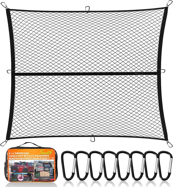 Heavy Duty Cargo Net for Pickup Truck Bed by Suu66OFFICE