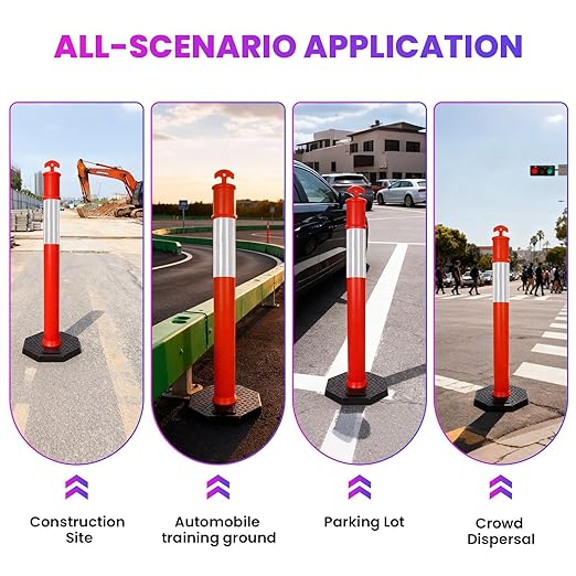 46” Traffic Delineator Post Cones - Image 6