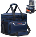 EVERFUN Small Cooler Lunch Box Mini Leak-Proof Soft Double Deck 24 Can Personal by EVERFUN