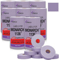 Perco Lavender Pricing Labels for Monarch 1136 Price Gun by Perco