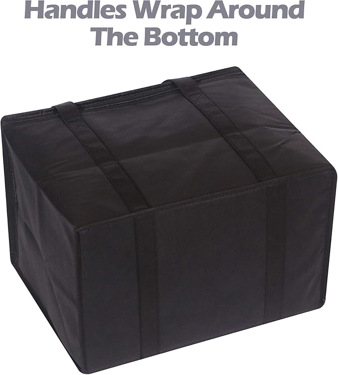 Set of 2 Large Insulated Reusable Grocery Bags - Image 6
