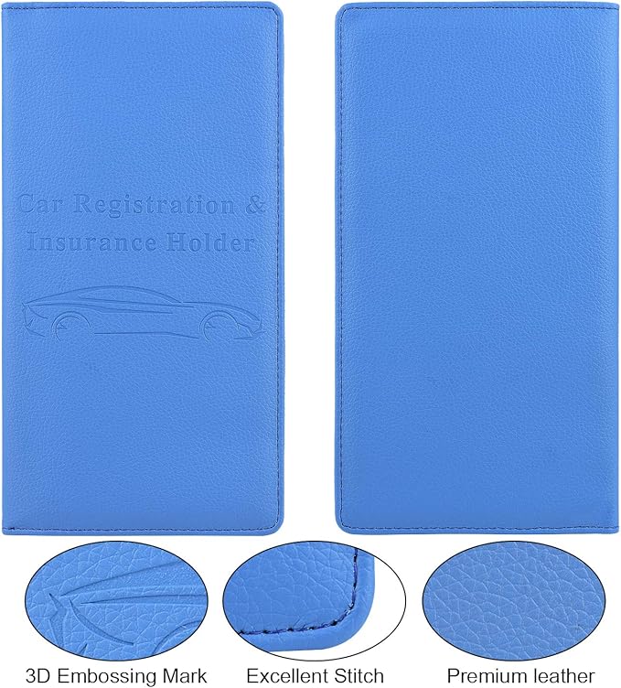 Cacturism Car Registration and Insurance Holder, Vehicle Glove Box Car - Image 5