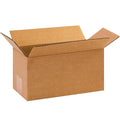 BOX USA Shipping Boxes 10"L x 5"W x 5"H 25-Pack Long Corrugated Boxes by BOXUSA