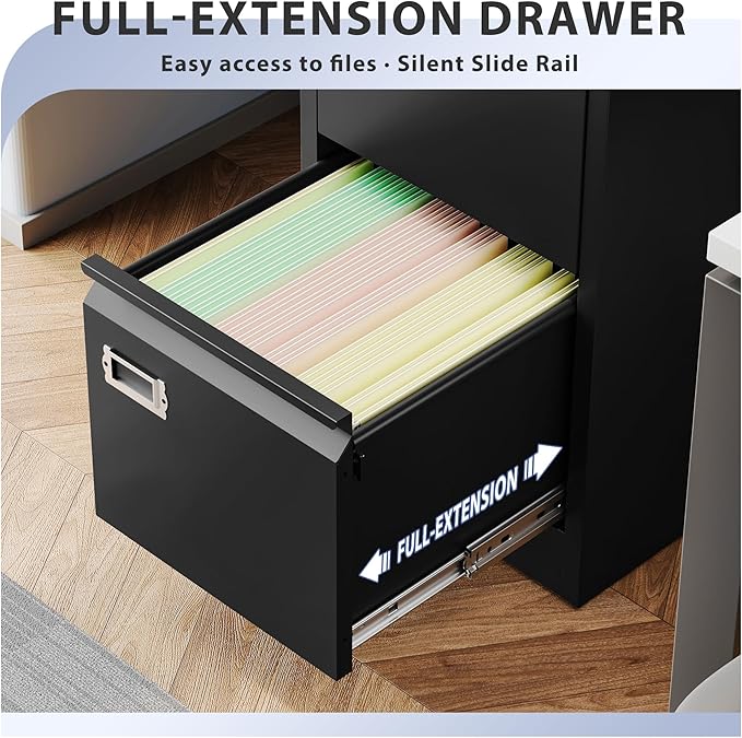 5 Drawer File Cabinet, Filing Cabinets - Image 5
