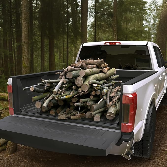 Truck Bed Mat for Ford F250 F350 F450 Super Duty 2017-2026, All Weather Truck - Image 7