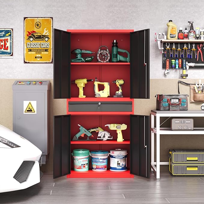 Metal Garage Storage Cabinet - Image 5