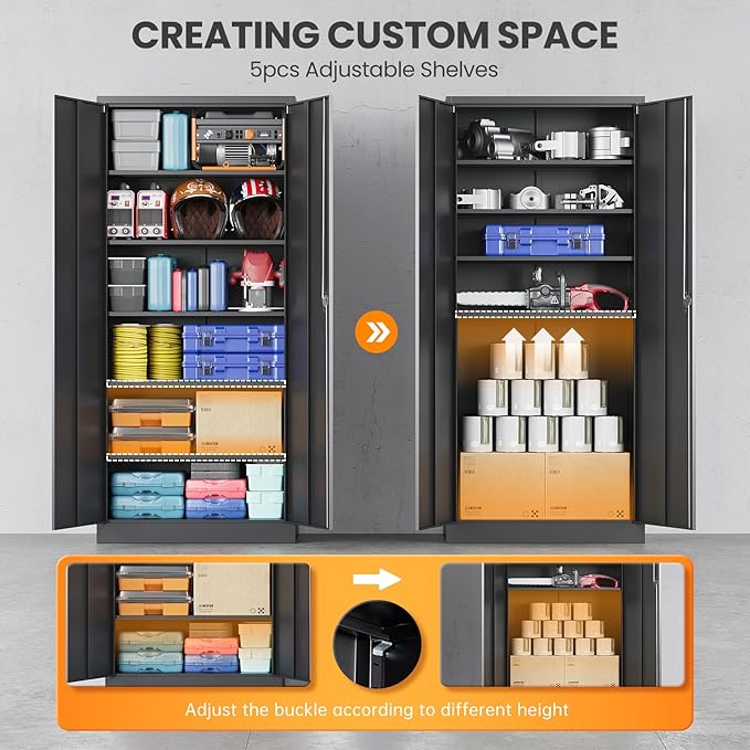 Metal Garage Storage Cabinets - Image 4