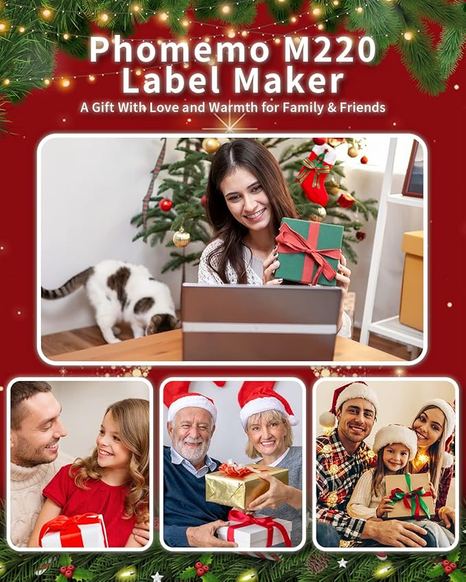 Phomemo M220 Bluetooth Label Maker Machine, Label Printer - Image 9