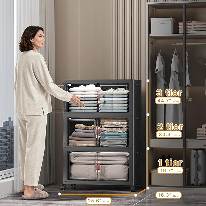 Extra Large Stackable Storage Bins - Image 2