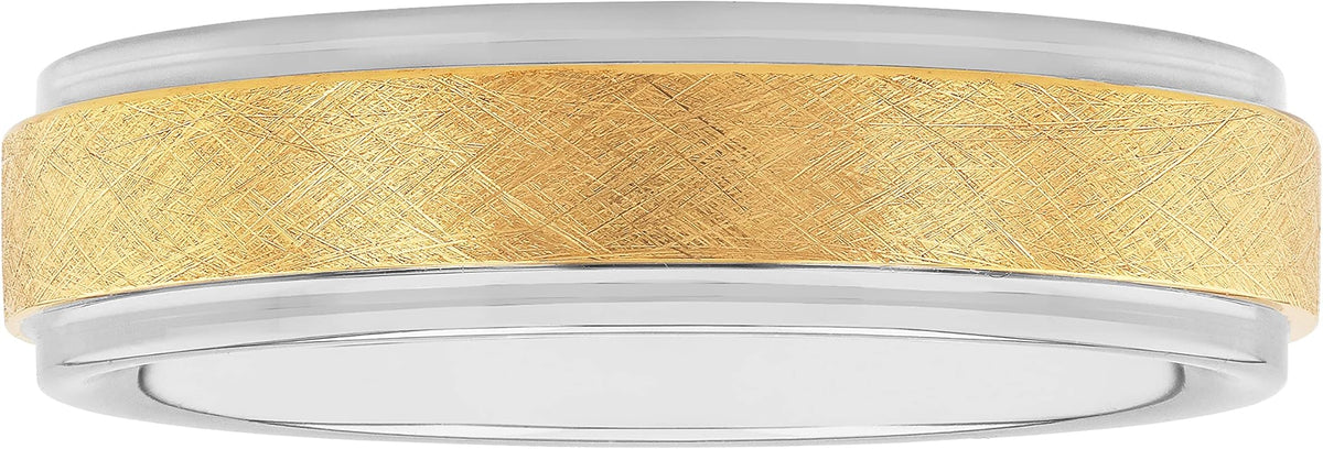 Men's 6mm Tantalum Carbide Contemporary Bands by STEELNATIONJEWELRY