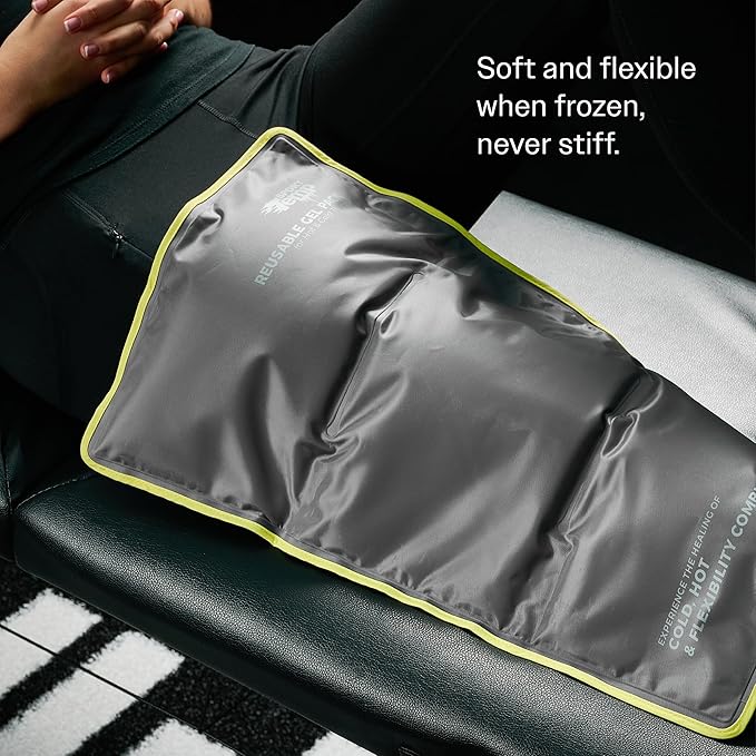 Hot & Cold Reusable Gel Packs Flexible Soft Compress - Image 5