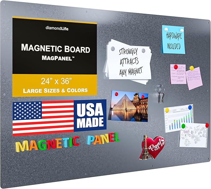 24"x36" - Magnetic Board - Memo & Vision Board by DLDIRECT