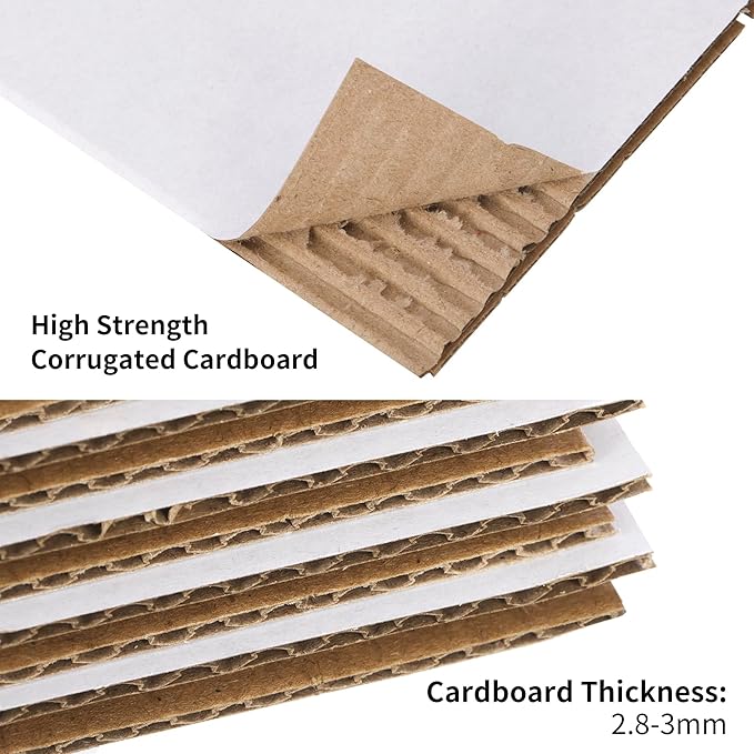 FARRAY Shipping Boxes 4x4x4 inches, 30 Pack Sturdy Kraft Corrugated Small - Image 3