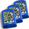 Tarp Heavy Duty Waterproof 2.8x3 Feet 3 Pack, 10 Mil Thick Blue Poly Tarps by CNCZMH