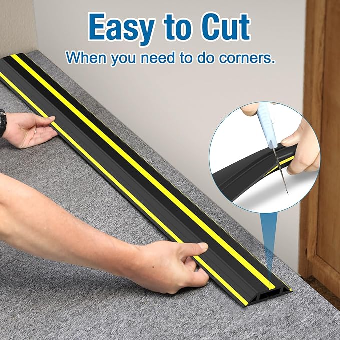 Eapele 4 ft Cable Protector Cord Cover - Image 4