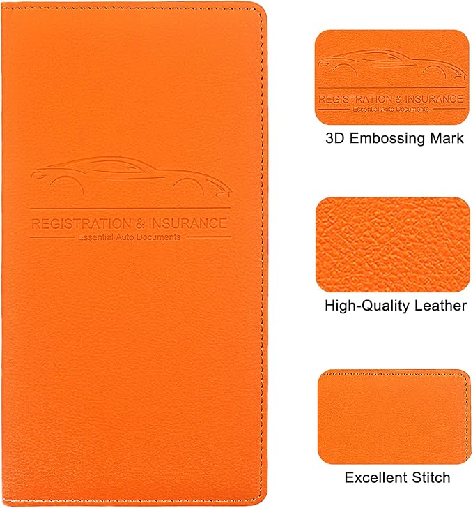 Premium Car Registration & Insurance Card Holder - Image 5