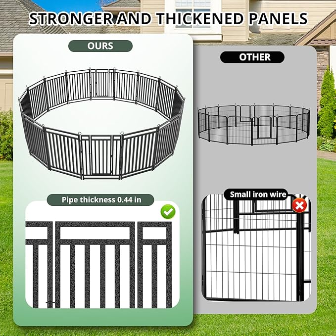Dog Fence Outdoor for Yard - Image 2