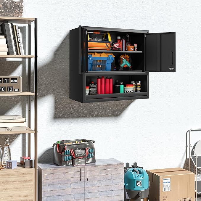 Garage Wall Cabinet Metal Storage Cabinet - Image 6